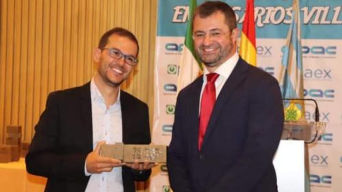 JAIME FERNÁNDEZ-HUERTAS TEJEDA, PREMIO AL MEJOR JOVEN EMPRENDEDOR